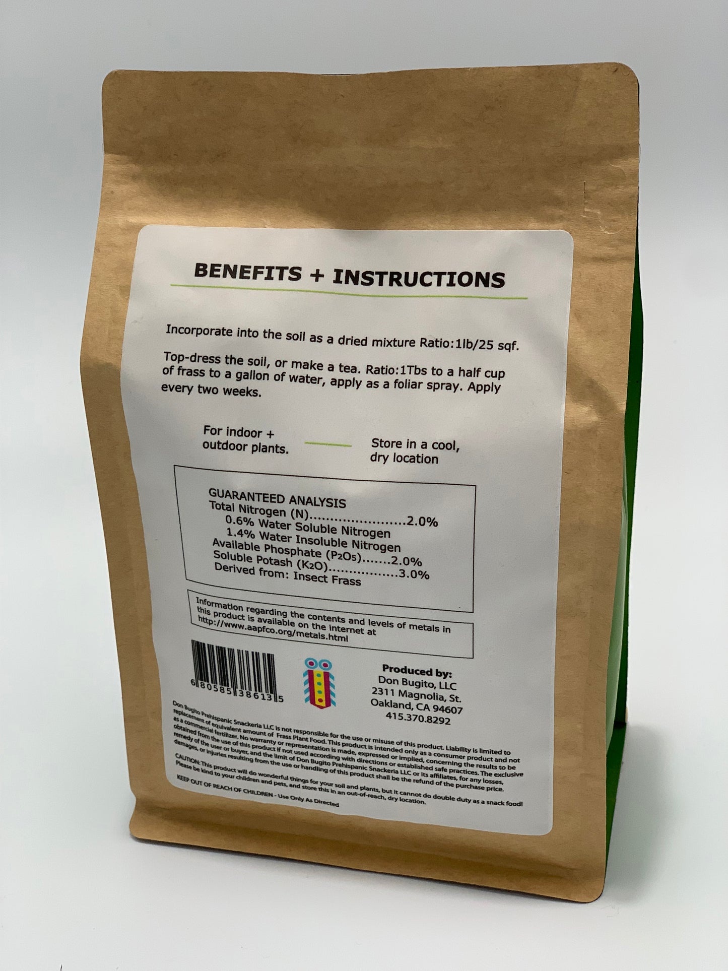 Frass Organic Plant Food 2-2-3 NPK
