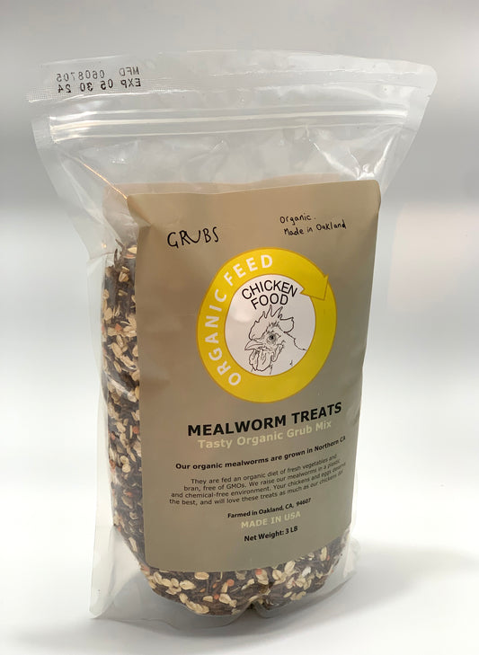 Organic Chicken Feed - Mealworm Mix